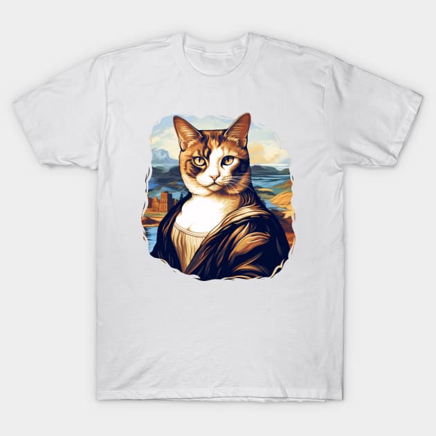 Meowna Lisa T-Shirt by illu